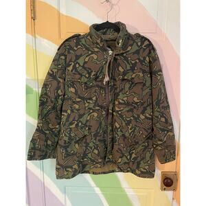 Vintage Winchester Camo Hunting Jacket Made in Korea 100% Cotton M